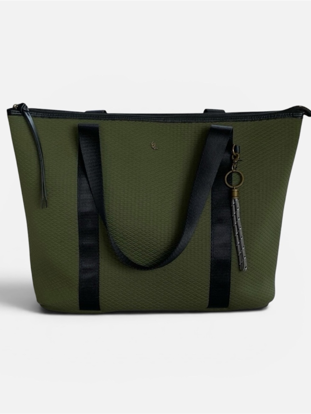 Elliot Luca Diamond-Texture Olvera Large Tote Bag